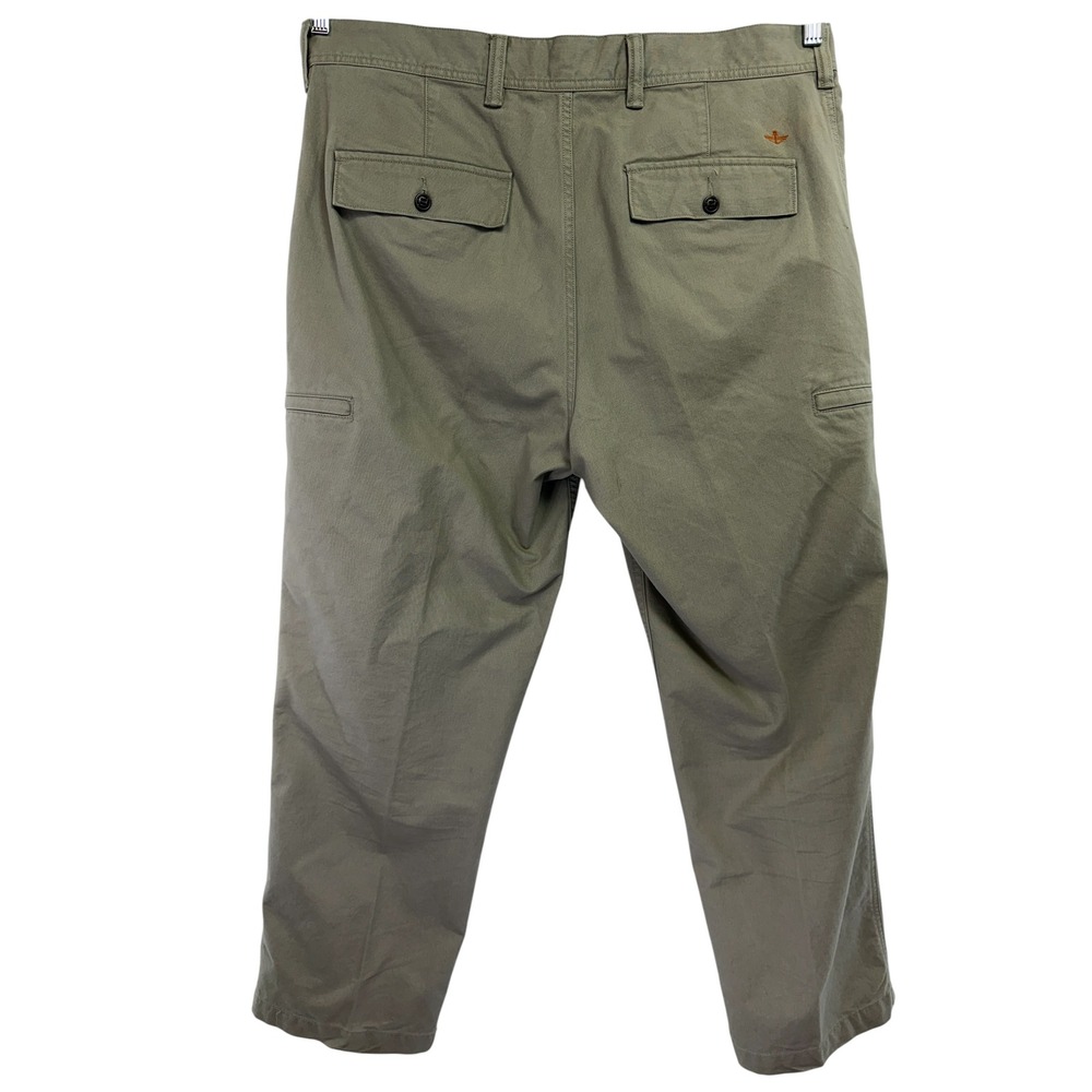 Dockers Mens Cargo Pants 38x30 Grey Cotton Utility Straight Leg (GG20) - Picture 5 of 6